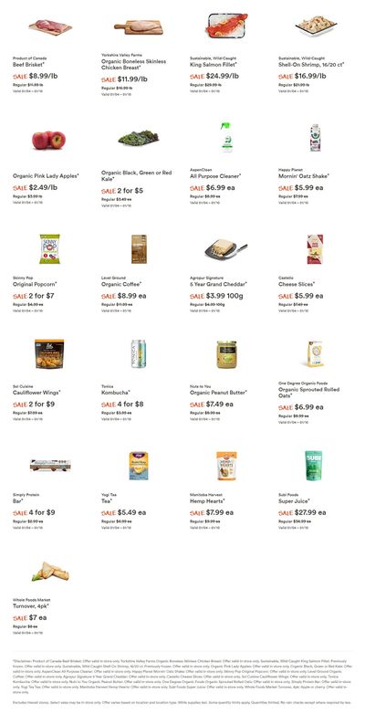 Whole Foods Market (ON) Flyer January 4 to 10