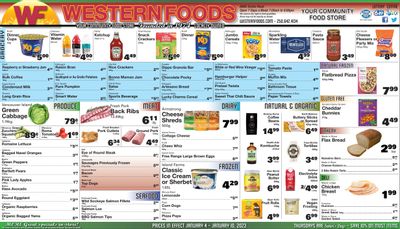Western Foods Flyer January 4 to 10