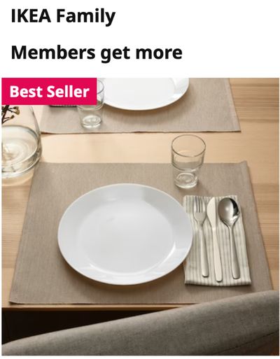IKEA Canada Family Membership Exclusive Sale Of January & February: Save up to 50% off