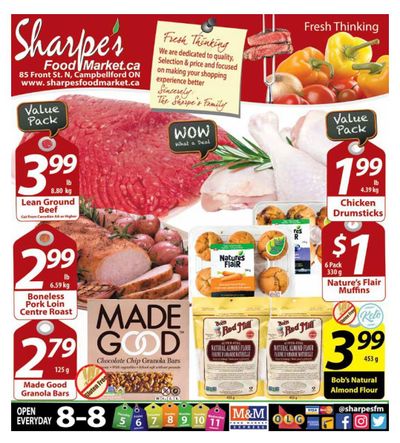 Sharpe's Food Market Flyer January 5 to 11