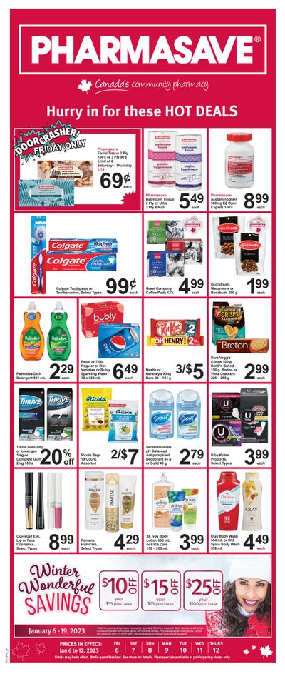 Pharmasave (West) Flyer January 6 to 19
