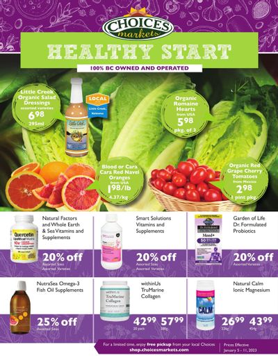 Choices Market Flyer January 5 to 11