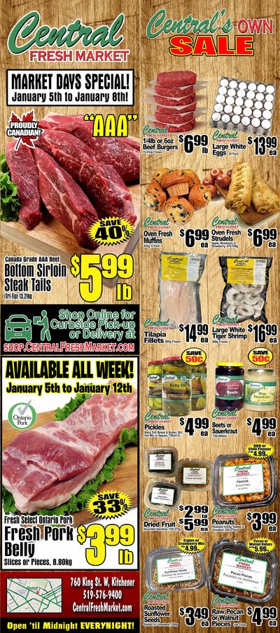 Central Fresh Market Flyer January 5 to 12