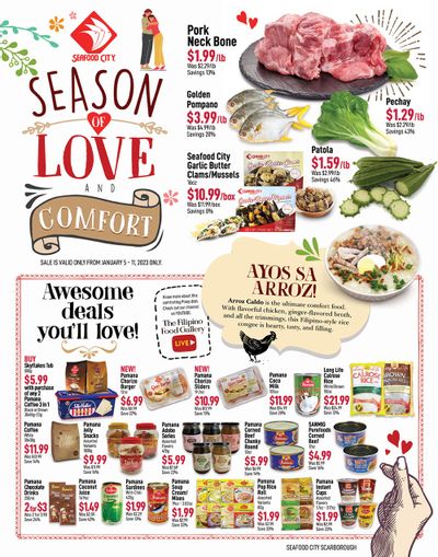 Seafood City Supermarket (ON) Flyer January 5 to 11