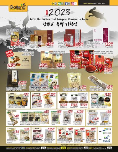 Galleria Supermarket Flyer January 6 to 12