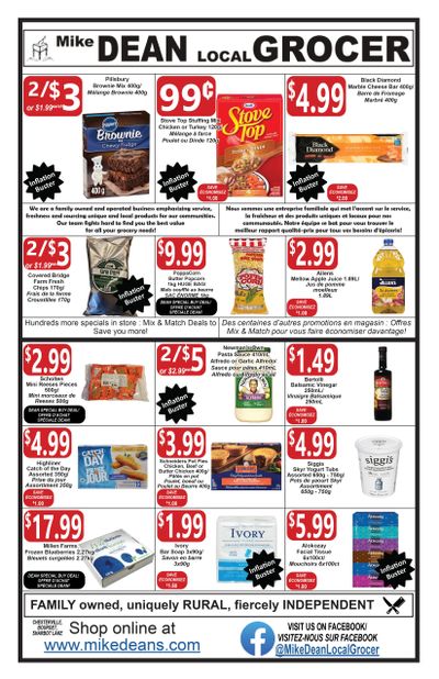 Mike Dean Local Grocer Flyer January 6 to 12