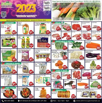 Ethnic Supermarket (Milton) Flyer January 6 to 12
