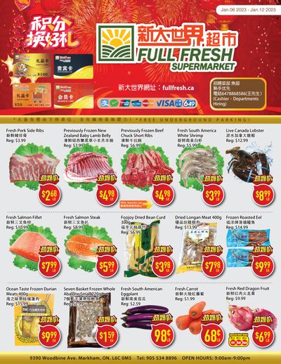 Full Fresh Supermarket Flyer January 6 to 12