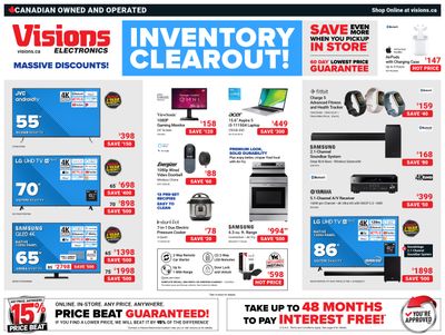 Visions Electronics Flyer January 6 to 12
