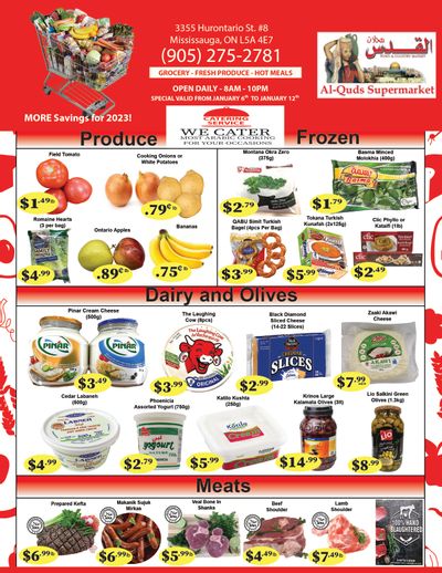 Al-Quds Supermarket Flyer January 6 to 12