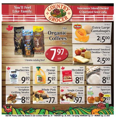 Country Grocer Flyer April 24 to 30