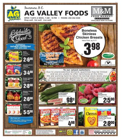 AG Foods Flyer April 24 to 30