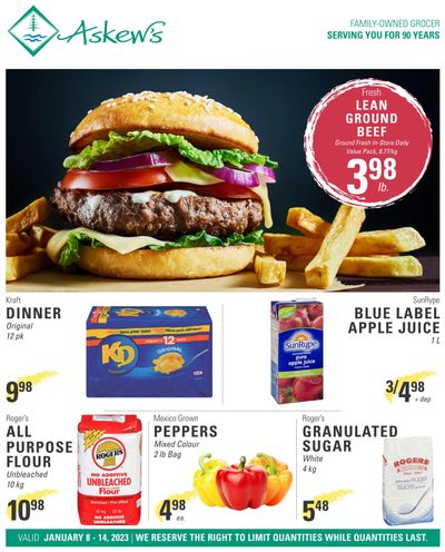 Askews Foods Flyer January 8 to 14