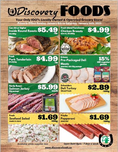 Discovery Foods Flyer January 8 to 14
