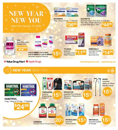 Value Drug Mart Flyer January 1 to 14