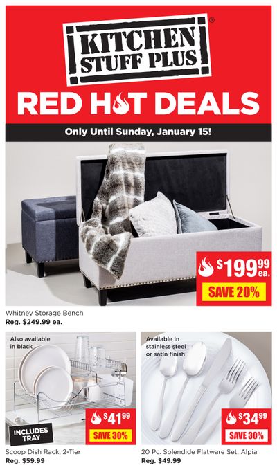 Kitchen Stuff Plus Red Hot Deals Flyer January 9 to 15