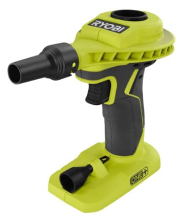 Home Depot Canada Offers: Save 75% off RYOBI 18V ONE+ High Volume Power Inflator for$11.96 (Reg $41.48)