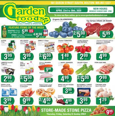 Garden Foods Flyer April 23 to 30