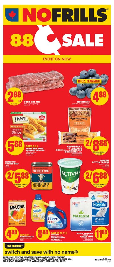 No Frills (West) Flyer January 12 to 18
