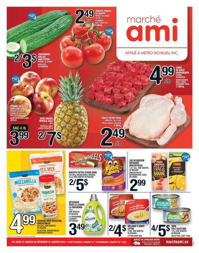 Marche Ami Flyer January 12 to 18