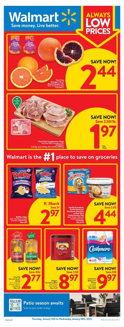 Walmart (ON) Flyer January 12 to 18
