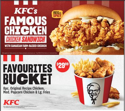 KFC Canada Coupon (Saskatchewan) Valid until March 5