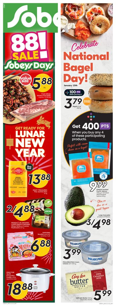 Sobeys (ON) Flyer January 12 to 18