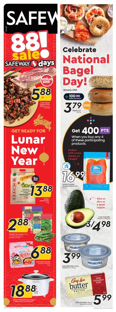 Safeway (BC) Flyer January 12 to 18