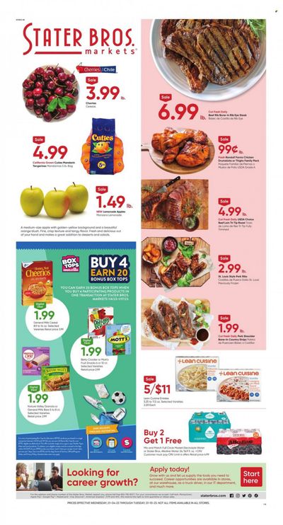 Stater Bros. (CA) Weekly Ad Flyer Specials January 4 to January 10, 2023