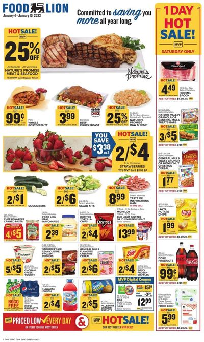 Food Lion (VA) Weekly Ad Flyer Specials January 4 to January 10, 2023
