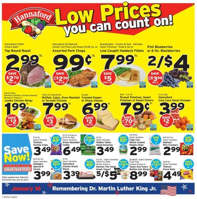 Hannaford (NY) Weekly Ad Flyer Specials January 8 to January 14, 2023