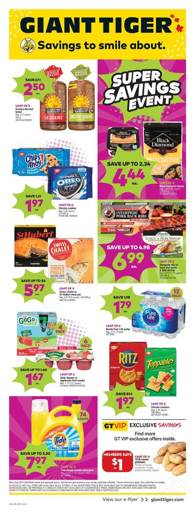 Giant Tiger (ON) Flyer January 11 to 17