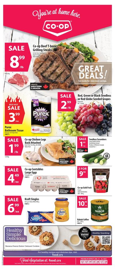 Co-op (West) Food Store Flyer January 12 to 18