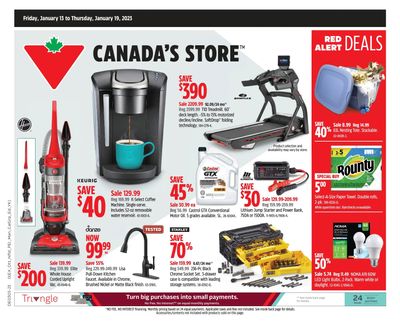 Canadian Tire (West) Flyer January 13 to 19