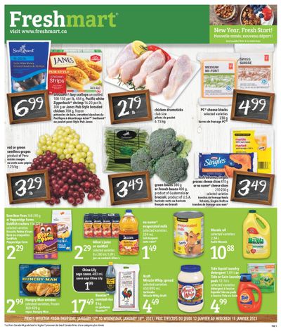 Freshmart (ON) Flyer January 12 to 18
