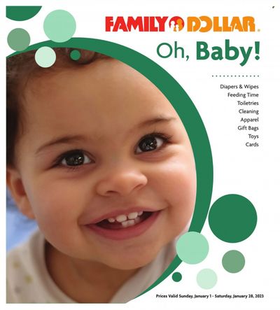 Family Dollar Weekly Ad Flyer Specials January 1 to January 28, 2023