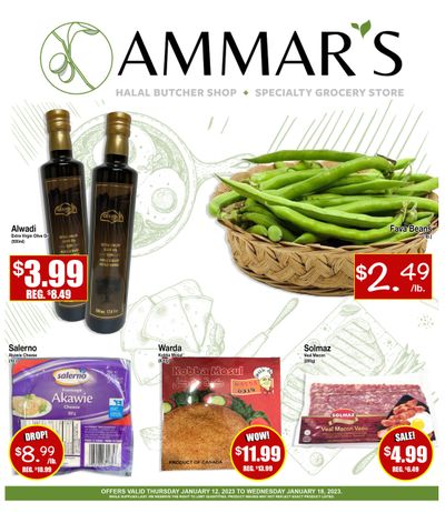 Ammar's Halal Meats Flyer January 12 to 18