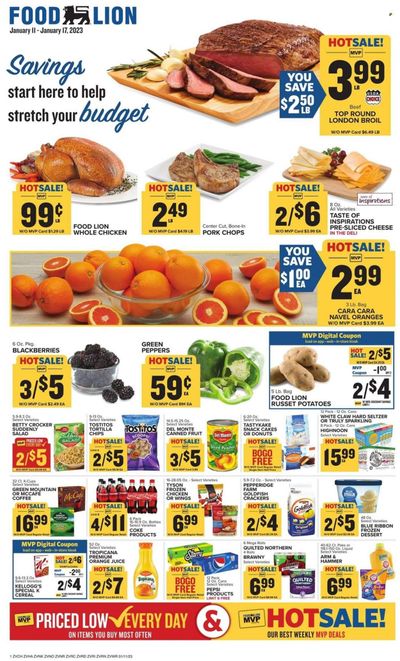 Food Lion (VA) Weekly Ad Flyer Specials January 11 to January 17, 2023