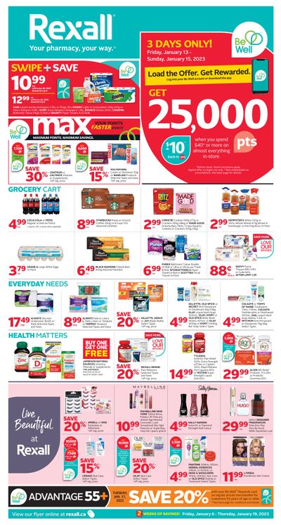 Rexall (AB, SK & MB) Flyer January 13 to 19