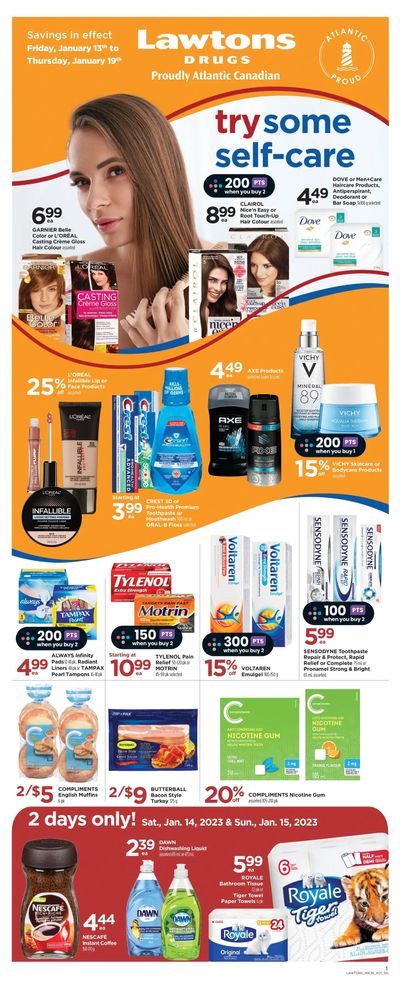 Lawtons Drugs Flyer January 13 to 19