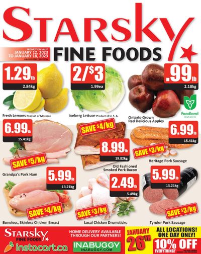 Starsky Foods Flyer January 12 to 18