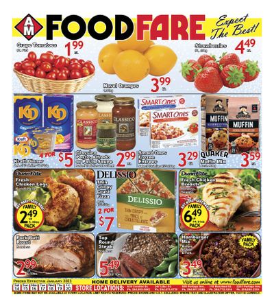 Food Fare Flyer January 14 to 20