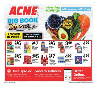 ACME (DE, NJ, NY, PA) Weekly Ad Flyer Specials January 6 to February 2, 2023