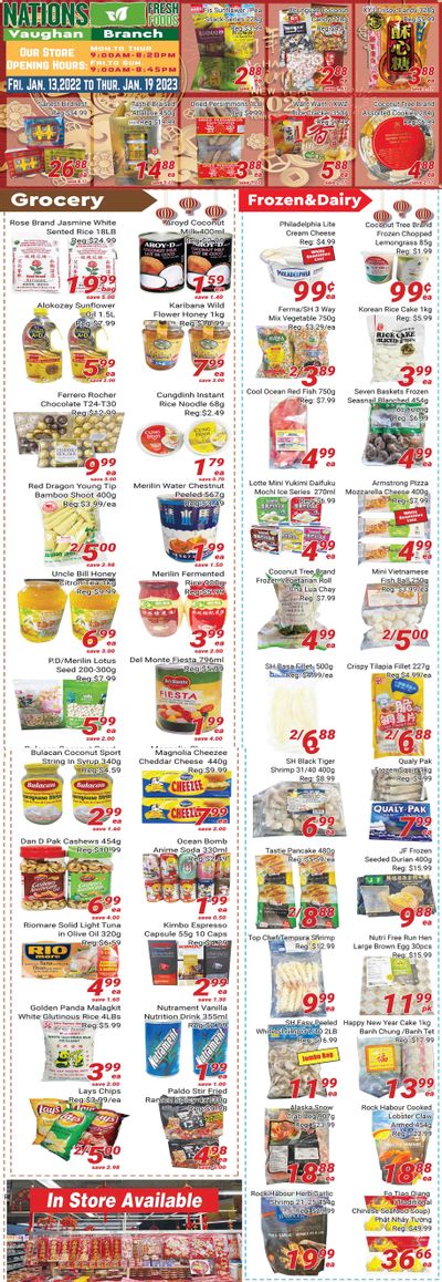 Nations Fresh Foods (Vaughan) Flyer January 13 to 19