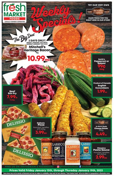 Fresh Market Foods Flyer January 13 to 19