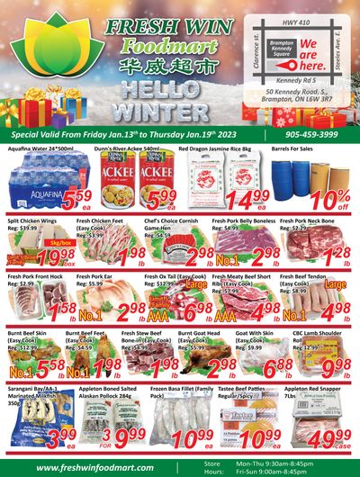 Fresh Win Foodmart Flyer January 13 to 19