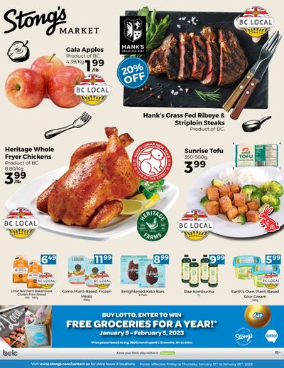 Stong's Market Flyer January 13 to 26