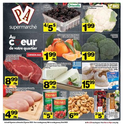Supermarche PA Flyer January 16 to 22