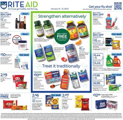 RITE AID Weekly Ad Flyer Specials January 15 to January 21, 2023
