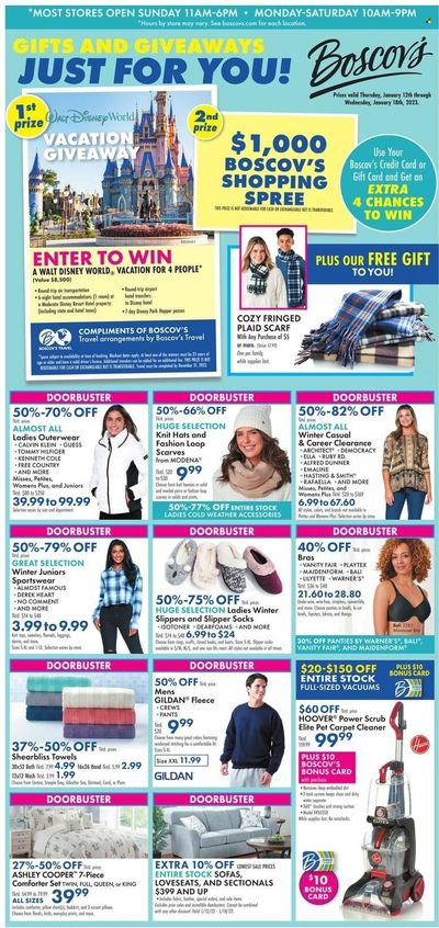 Boscov's (CT, DE, MD, NJ, NY, PA) Weekly Ad Flyer Specials January 12 to January 18, 2023